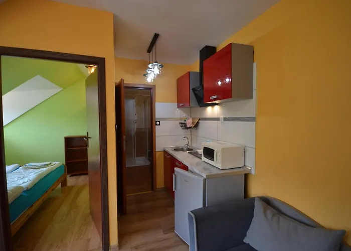 아파트 Pod Modrzewiem Agroturystyczne Mieszkania Turystyczne 두슈니키 즈드로지